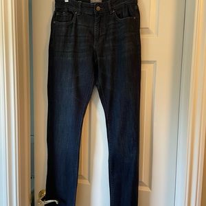 DL 1961 Avery dark wash straight leg denim